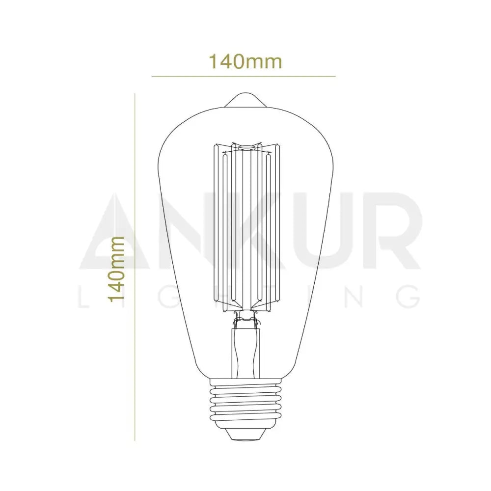 ANKUR GLO ST64 LAMP - Ankur Lighting