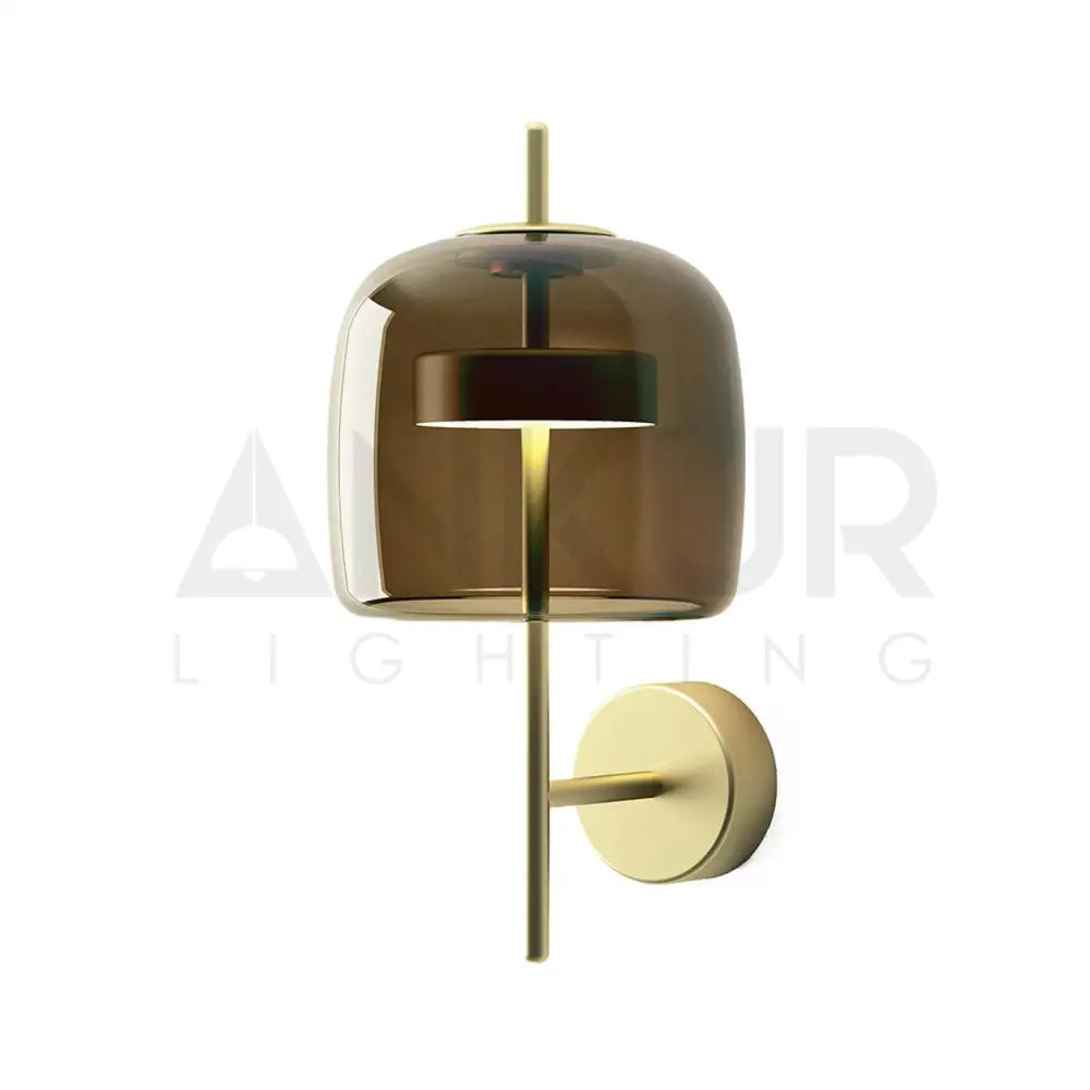 ANKUR JUBE CONTEMPORARY GLASS LED WALL LIGHT - Ankur Lighting