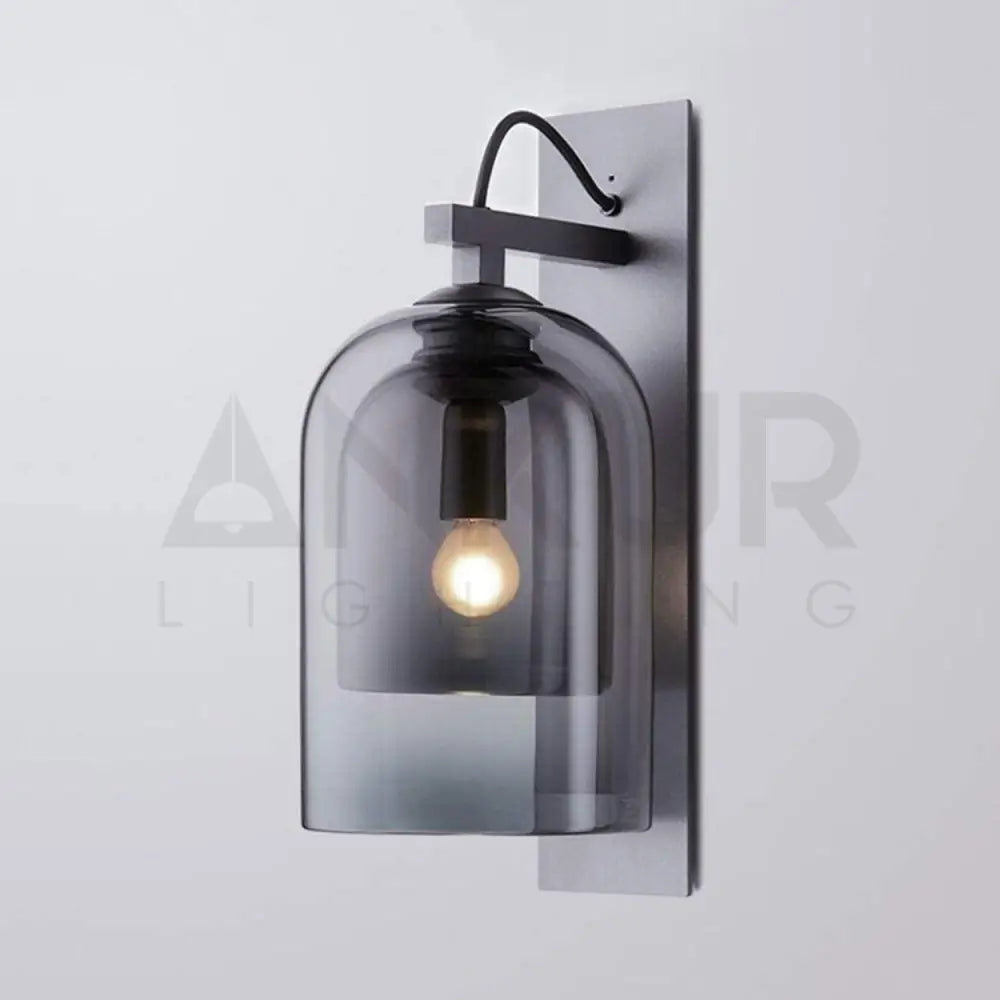 ANKUR LUMI JADE DOUBLE WALLED GLASS CONTEMPORARY WALL LIGHT - Ankur Lighting