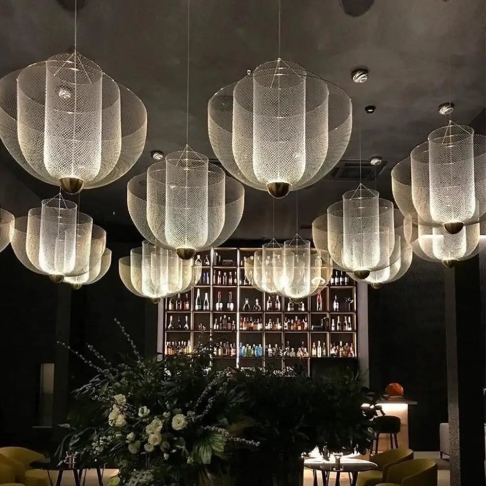 ANKUR MENSH MODERN MESH NET CONTEMPORARY CHANDELIER Chandelier