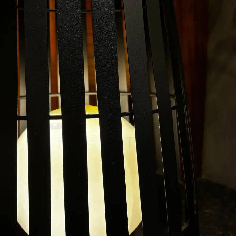 ANKUR MEZSH POLYCARBONATE GLOBE OUTDOOR BOLLARD LIGHTS