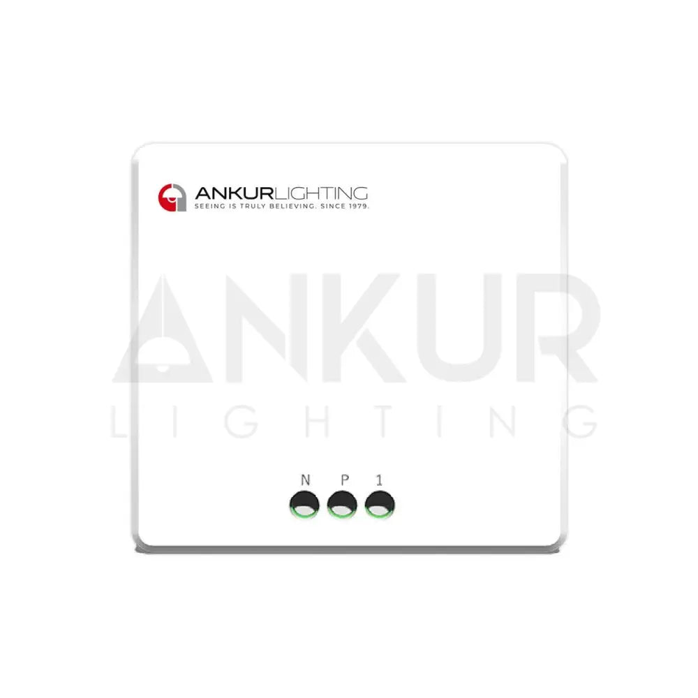 ANKUR NEXA HD 25A SINGLE SMART RETROFIT SWITCH FOR AUTOMATION OF AC OR WATER GEYSER OR WATER MOTORS BY PHONE AND ALEXA - Ankur Lighting