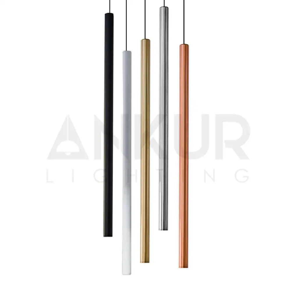 ANKUR PENCIL ROXX SLIM TUBE LED PENDANT LIGHT - Ankur Lighting