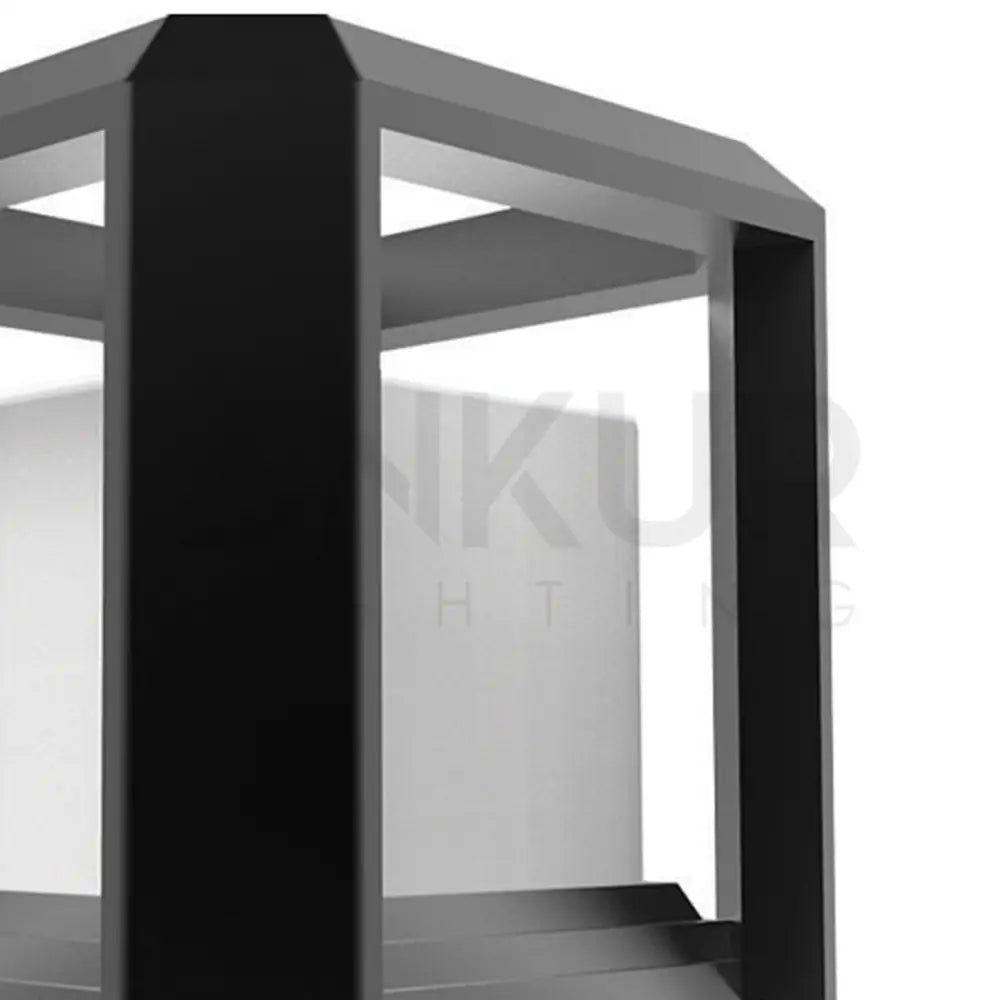 ANKUR QUADRATO ALUM DIECAST OUTDOOR POST GATE LIGHT - Ankur Lighting