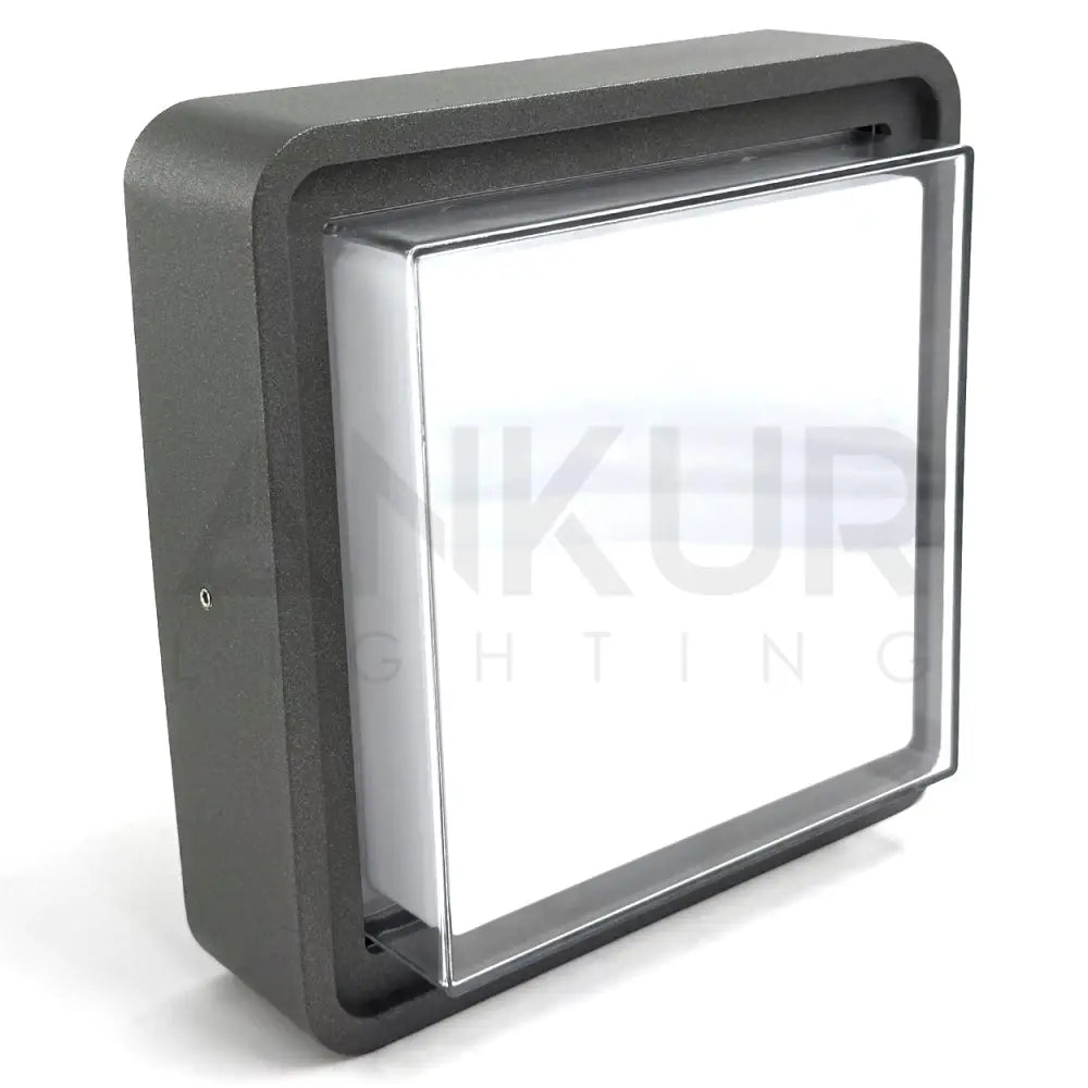ANKUR RIGEL SQUARE WALL FIXTURE | OUTDOOR FIXTURE | WATER RESISTANT | SLEEK DESIGN WALL LIGHT