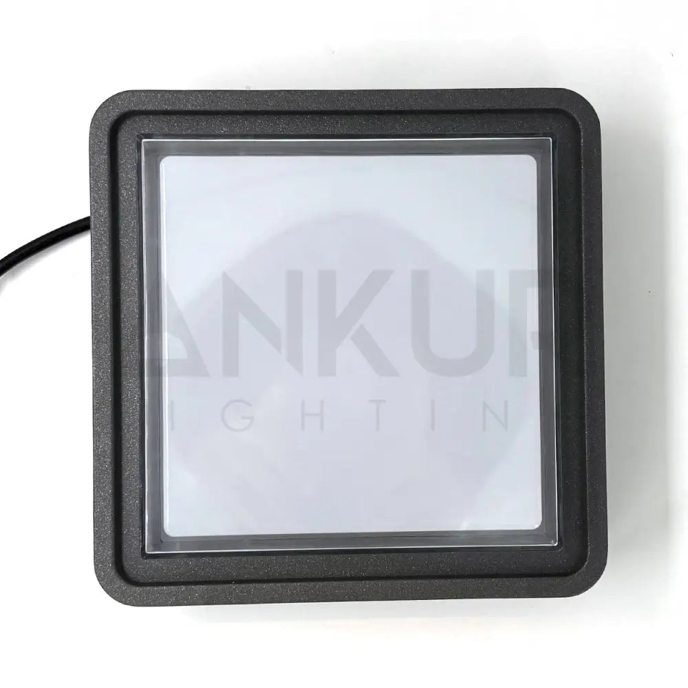 ANKUR RIGEL SQUARE WALL FIXTURE | OUTDOOR FIXTURE | WATER RESISTANT | SLEEK DESIGN WALL LIGHT