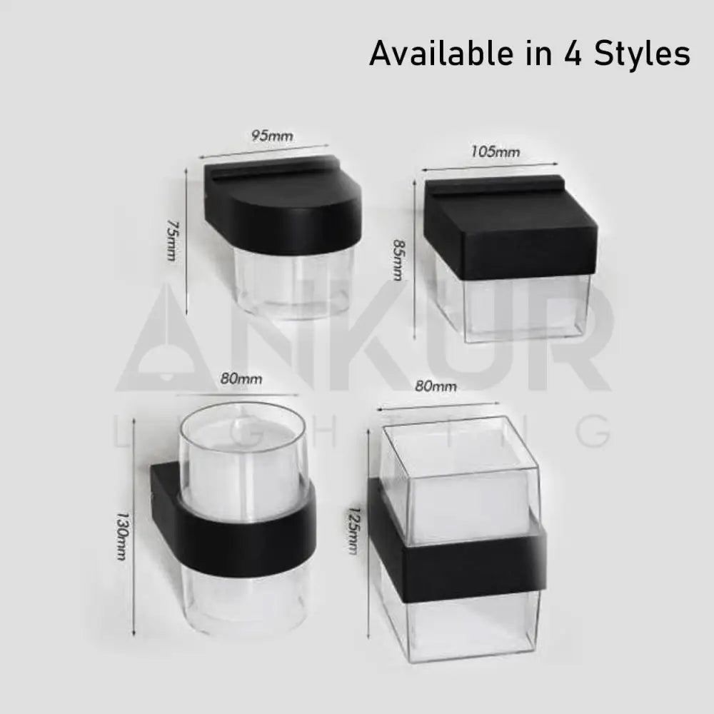 ANKUR SABLE UP/DOWN INDOOR/OUTDOOR ACRYLIC WALL LIGHT - Ankur Lighting