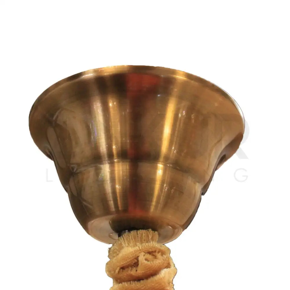 ANKUR SQUARE 4 LAMP CASA ANTIQUE BRASS METAL WITH GLASS CHANDELIER - Ankur Lighting
