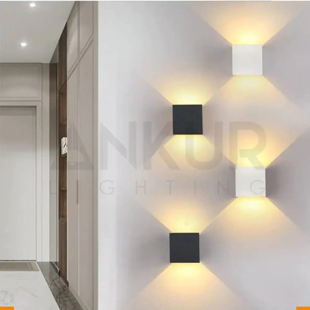 ANKUR STELLA OUTDOOR RATED LED UP/DOWN ADJUSTABLE BEAM WALL LIGHT - Ankur Lighting