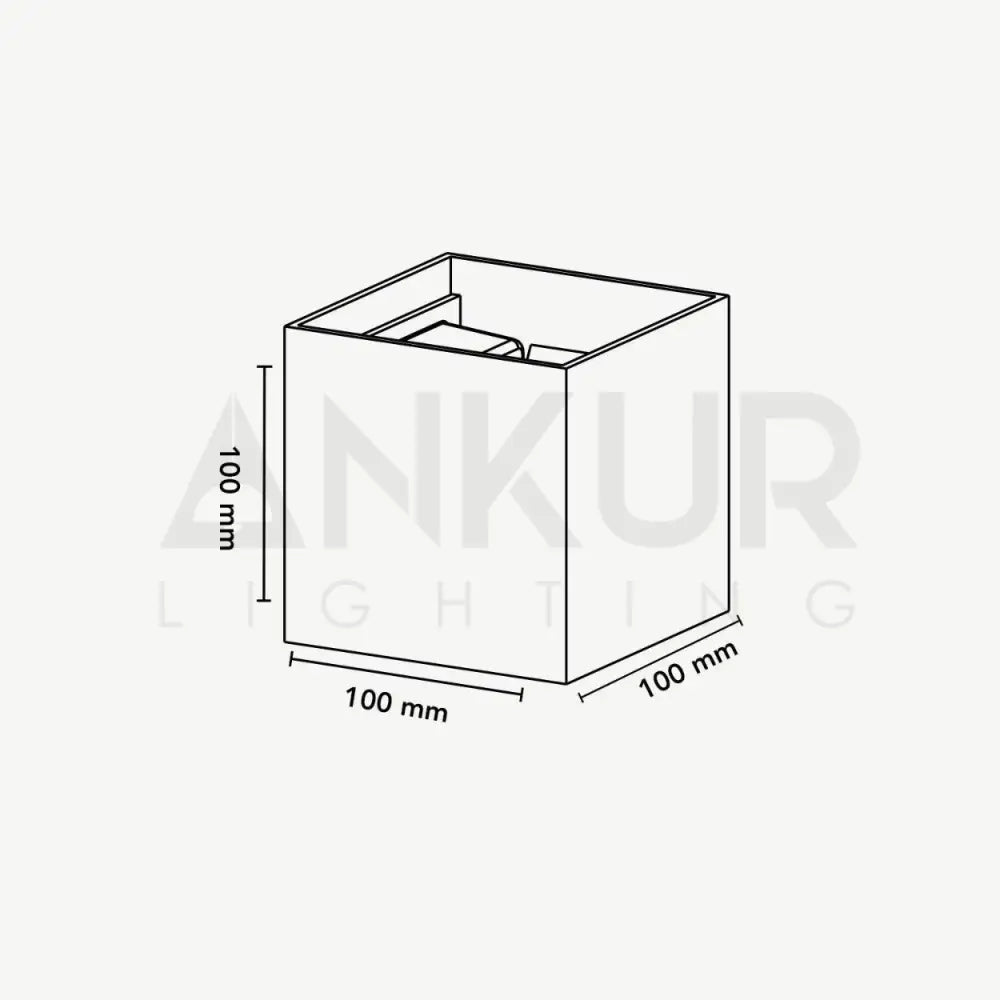 ANKUR STELLA OUTDOOR RATED LED UP/DOWN ADJUSTABLE BEAM WALL LIGHT - Ankur Lighting