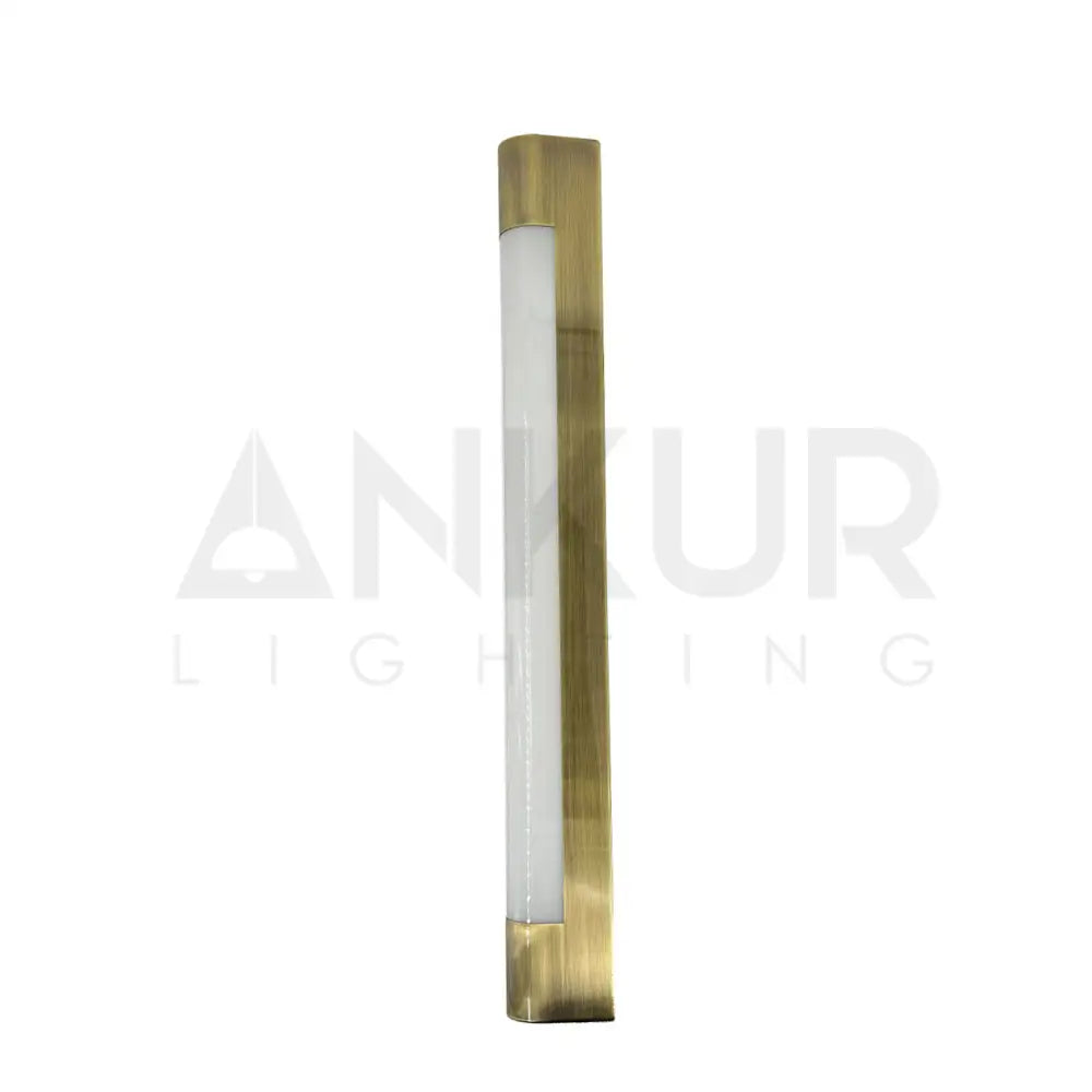 ANKUR SVELTO ELEGANT LED VANITY MIRROR WALL LIGHT Antique Brass / 3000K
