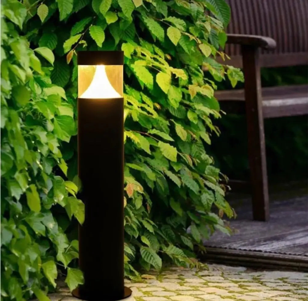 ANKUR TESS MODERN 12W ANTI-GLARE BOLLARD LIGHT – IP65 WATERPROOF ELEGANT OUTDOOR LED PATHWAY LIGHTING