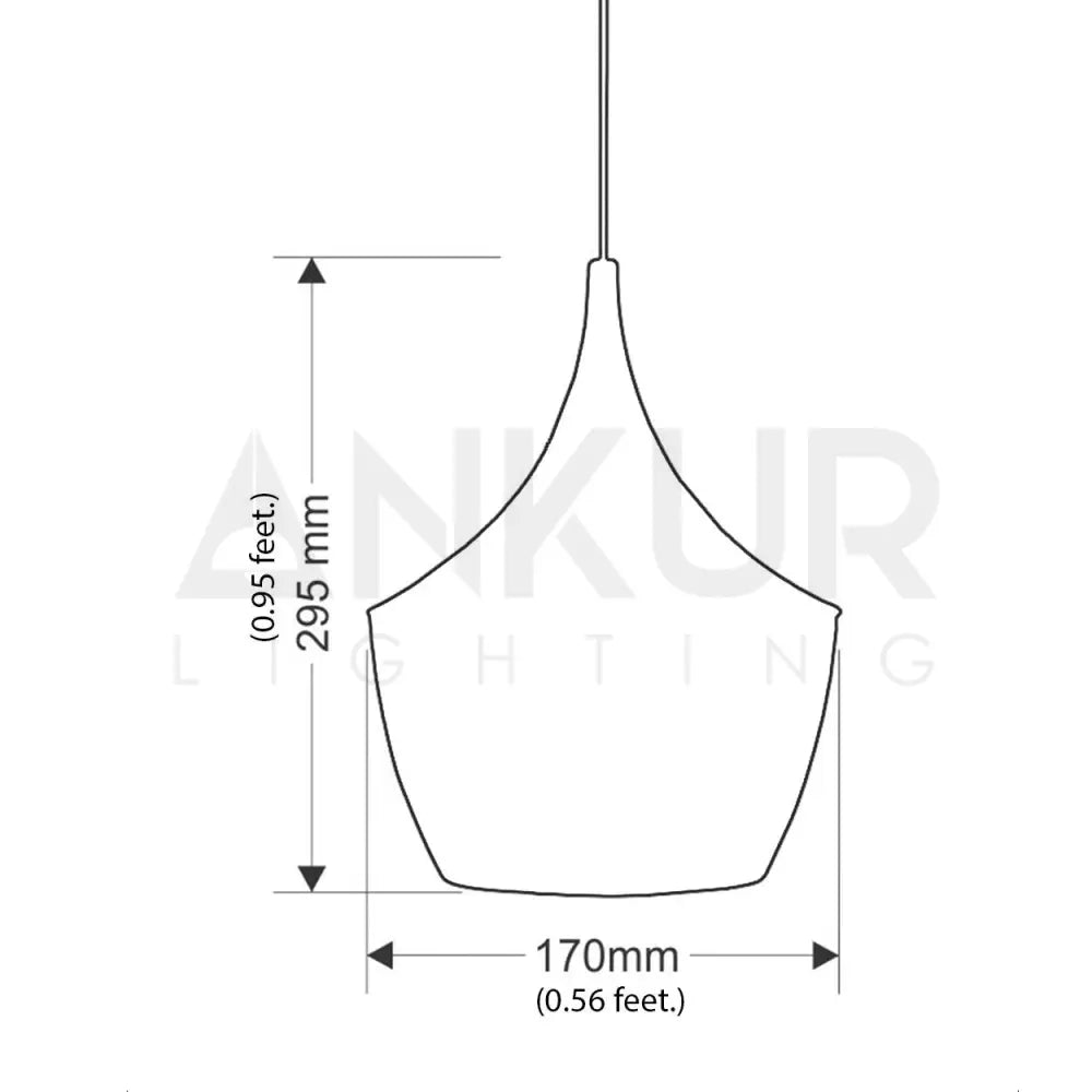 ANKUR TOM DIXON FAT PENDANT LIGHT - Ankur Lighting