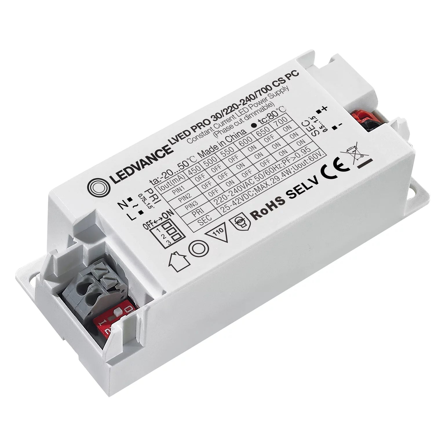 LEDVANCE 30W PHASE CUT DIMMABLE LED DRIVER