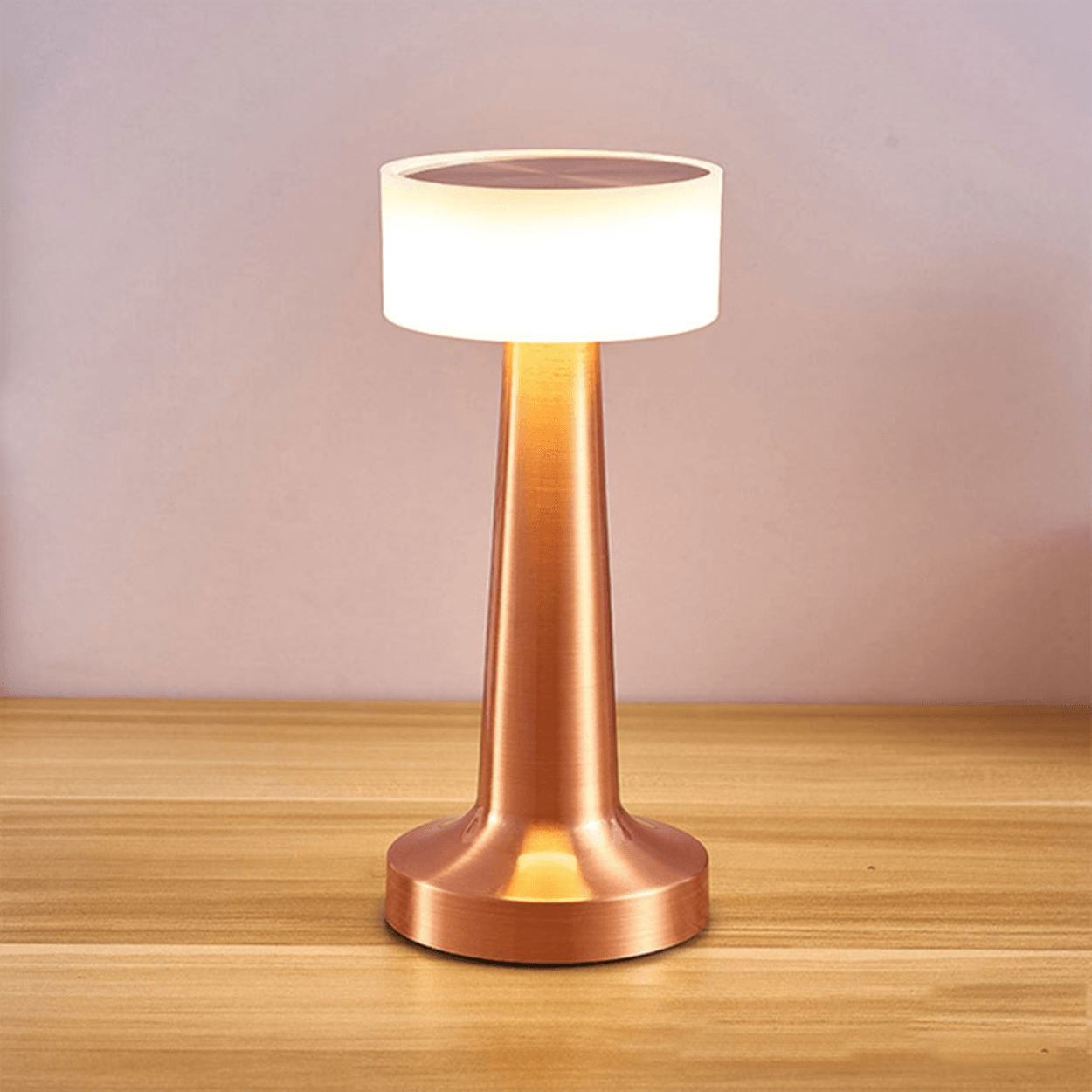 BARBELL RECHARGABLE TOUCH CONTROL WIRELESS BAR TABLE LAMP - Ankur Lighting