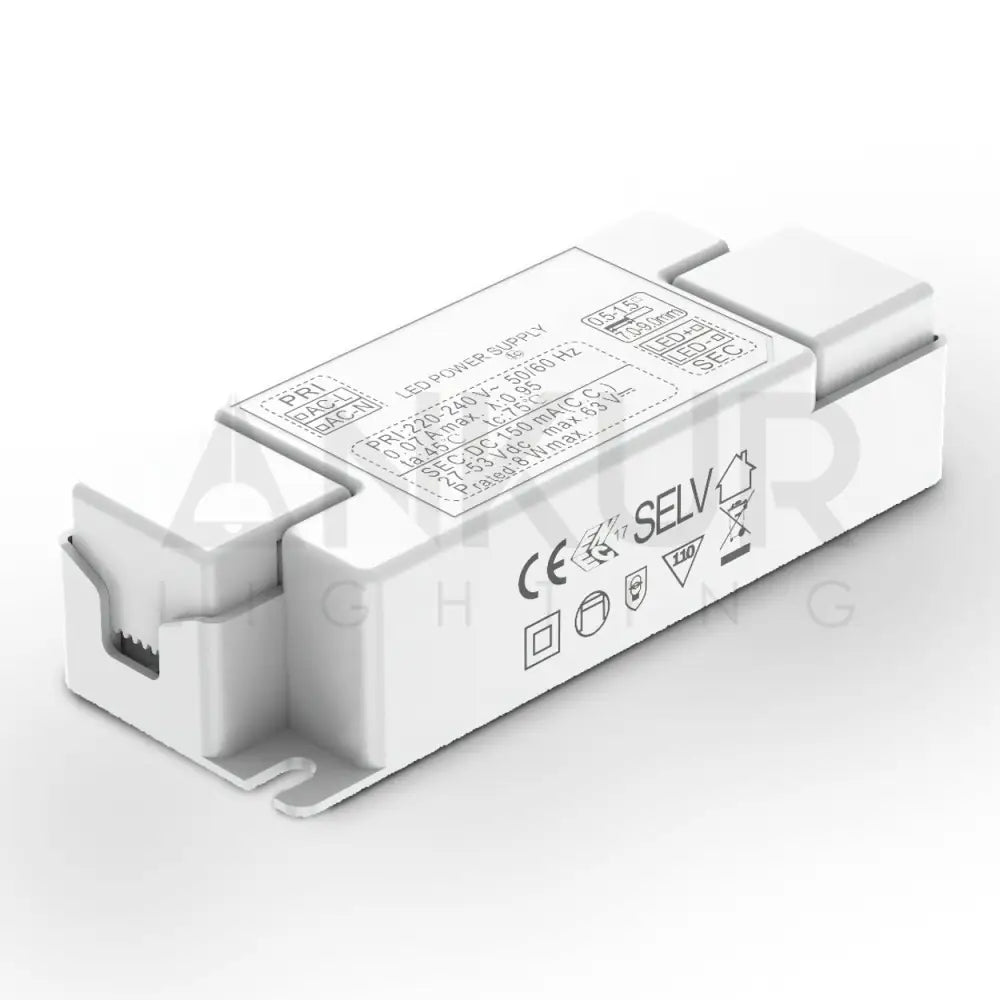 FULHAM CONSTANT CURRENT PHASE CUT LEADING & TRAILING EDGE (TRIAC) DIMMABLE DRIVER POWER SUPPLY 6W LED Driver