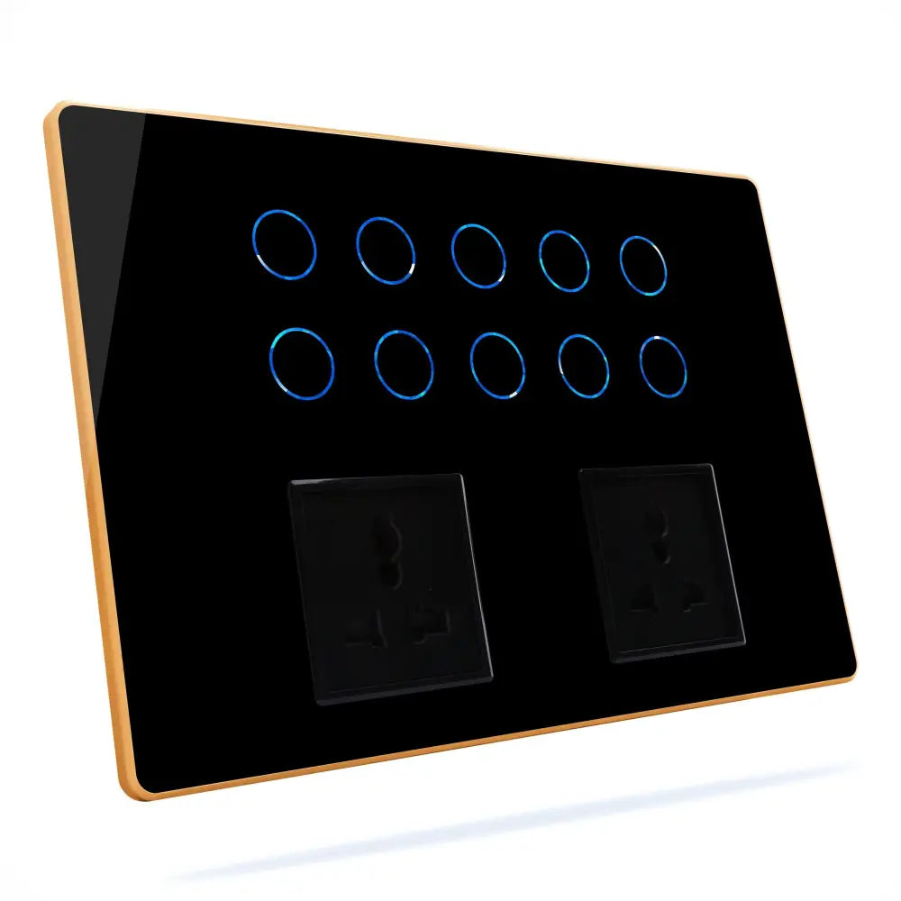 HOGAR SMART 10+2 TOUCH SWITCHES PANELS WITH BUILT-IN AUTOMATION - Ankur Lighting