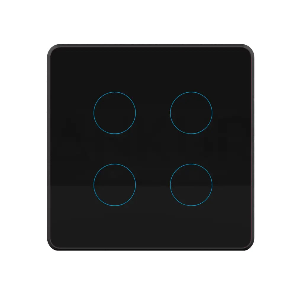 HOGAR SMART FOUR TOUCH SWITCH PANLES WITH BUILT-IN AUTOMATION - Ankur Lighting
