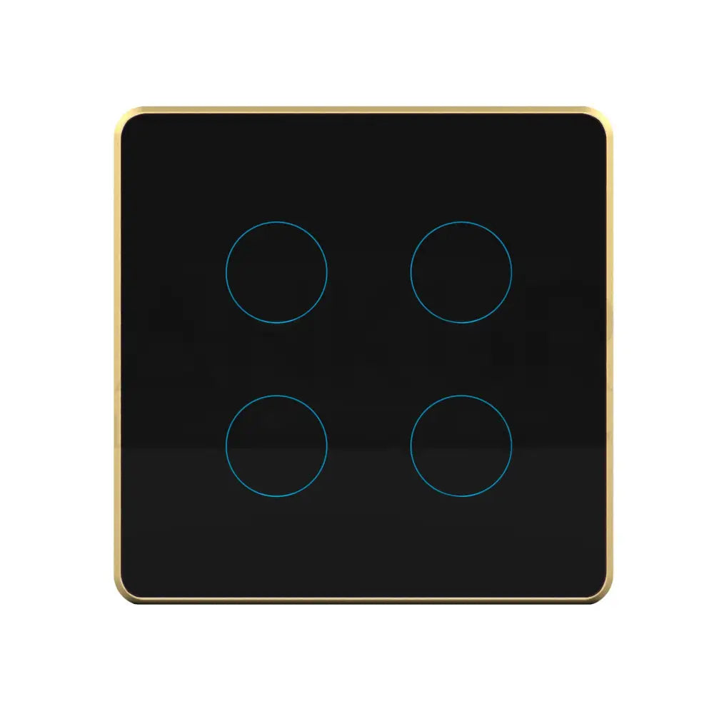 HOGAR SMART FOUR TOUCH SWITCH PANLES WITH BUILT-IN AUTOMATION - Ankur Lighting