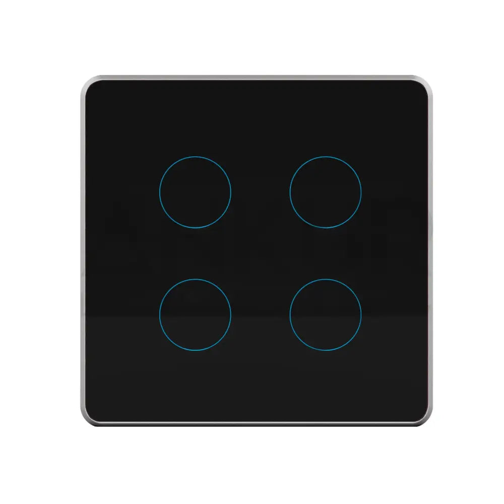 HOGAR SMART FOUR TOUCH SWITCH PANLES WITH BUILT-IN AUTOMATION - Ankur Lighting