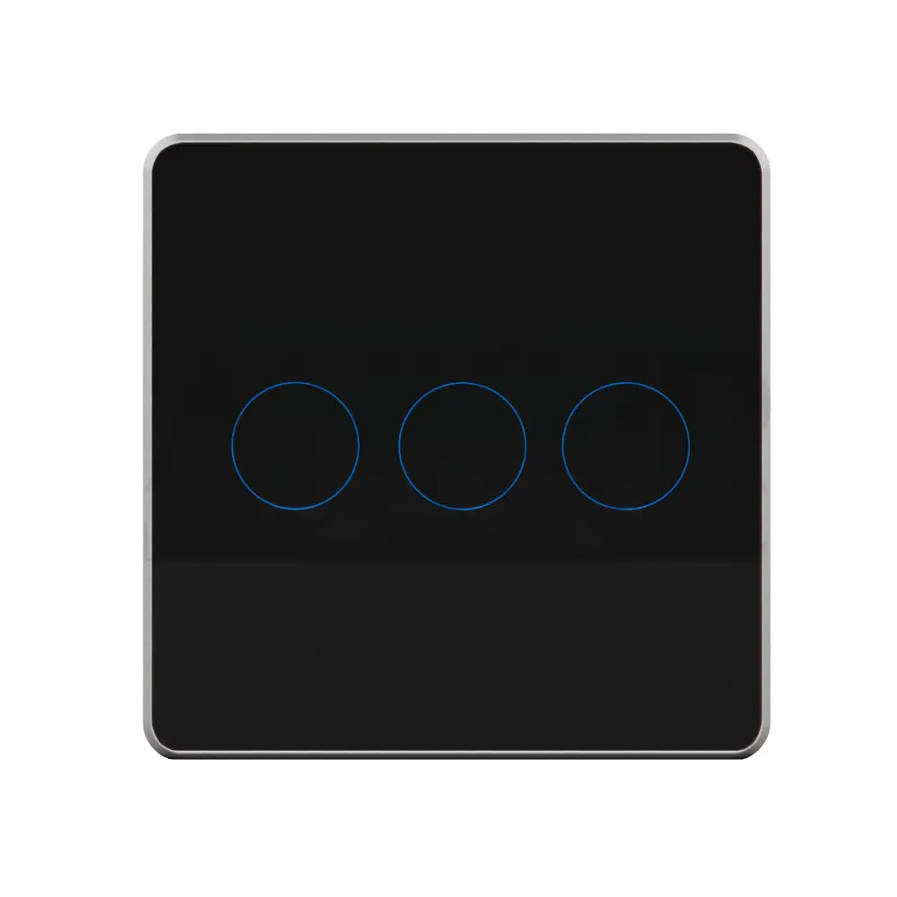 HOGAR SMART THREE TOUCH SWITCH PANLES WITH BUILT-IN AUTOMATION - Ankur Lighting