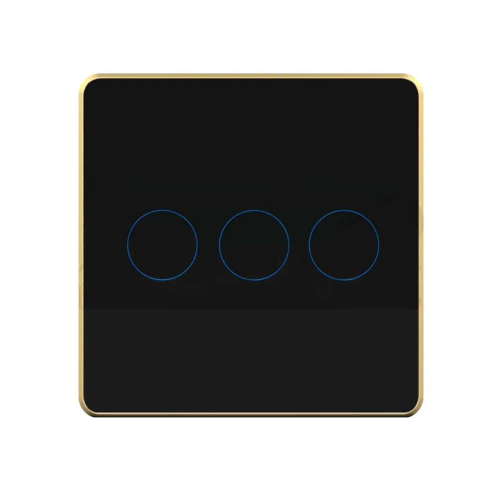 HOGAR SMART THREE TOUCH SWITCH PANLES WITH BUILT-IN AUTOMATION - Ankur Lighting