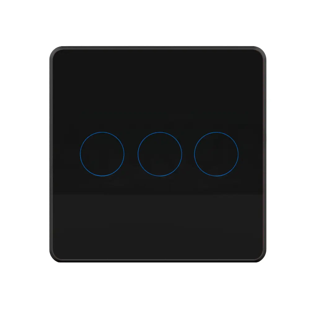 HOGAR SMART THREE TOUCH SWITCH PANLES WITH BUILT-IN AUTOMATION - Ankur Lighting