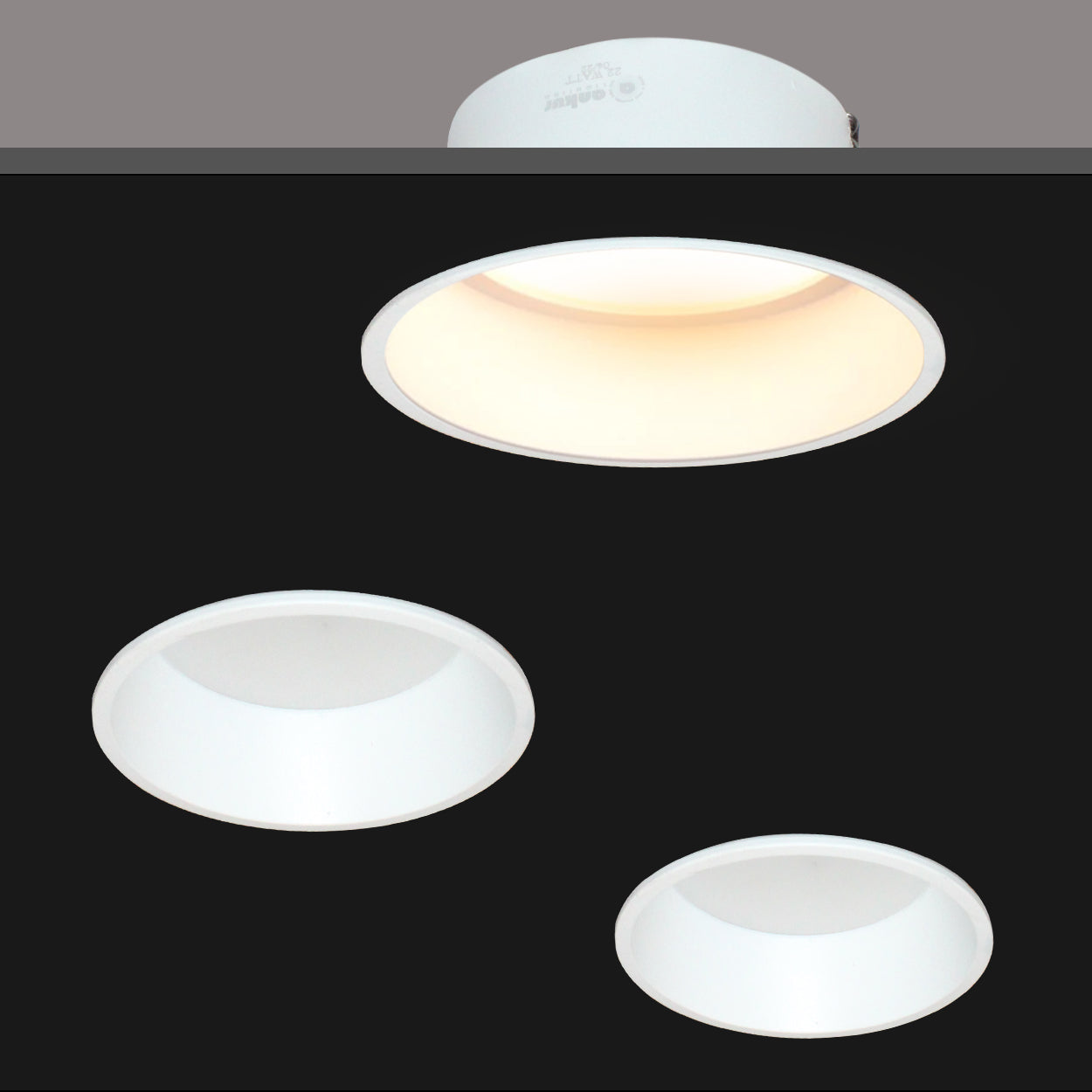 ANKUR TURBO DEEP RECESSED ANTIGLARE TUNABLE LED PANEL LIGHT