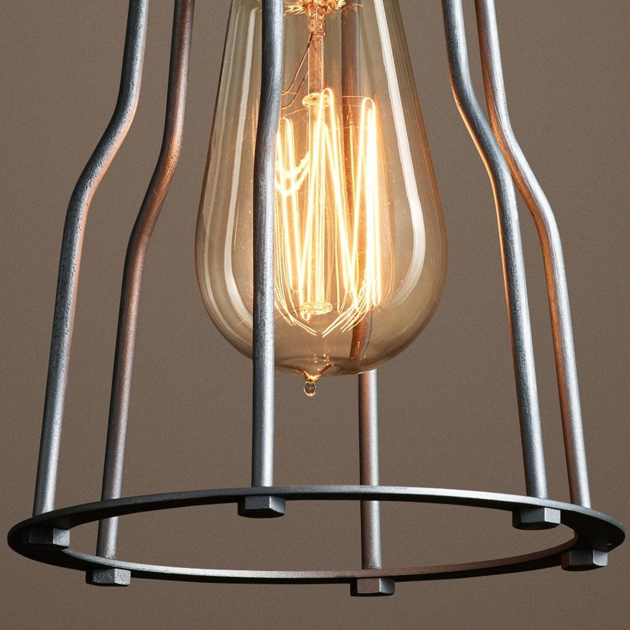 ANKUR METAL WIRE CAGE HANGING LIGHT - Ankur Lighting