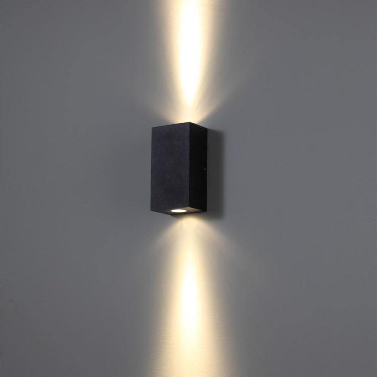 ANKUR 2-WAY UP/DOWN FLAT OUTDOOR WALL LIGHT - Ankur Lighting