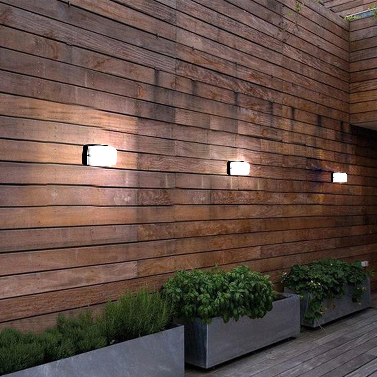 ANKUR ACRYLIC BULKHEAD OUTDOOR RATED WALL LIGHT - Ankur Lighting