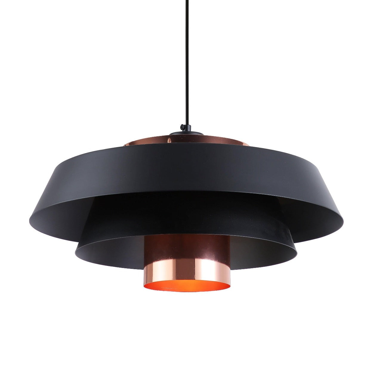 ANKUR BLACK MODERN HANGING - Ankur Lighting