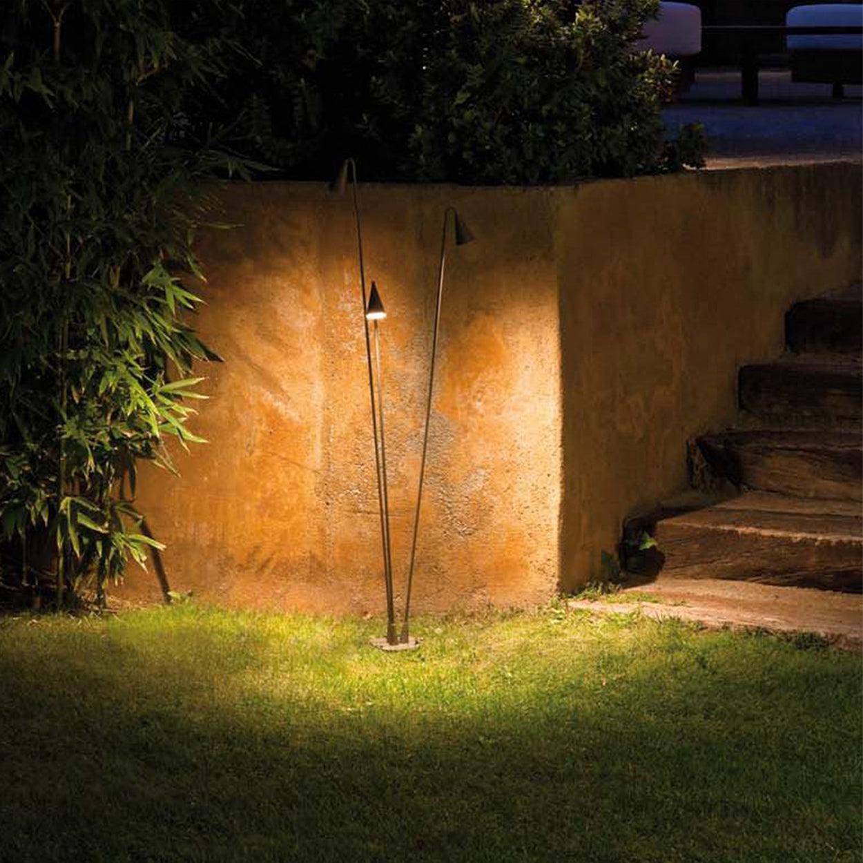 ANKUR BRISA ADJUSTABLE SLIM OUTDOOR LED BOLLARD LIGHT - Ankur Lighting