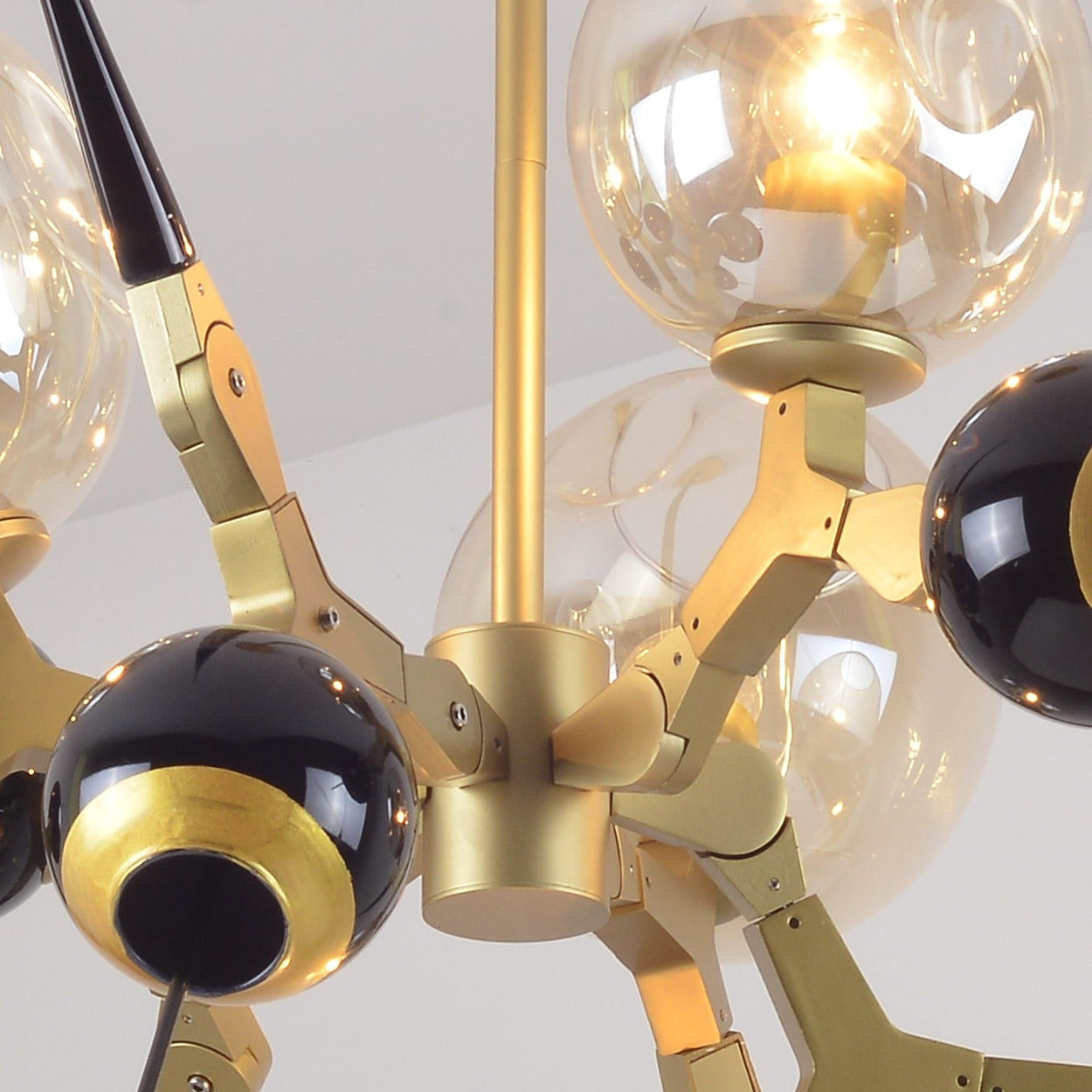 ANKUR BURST 5 LIGHT MODERN CONTEMPORARY CHANDELIER - Ankur Lighting