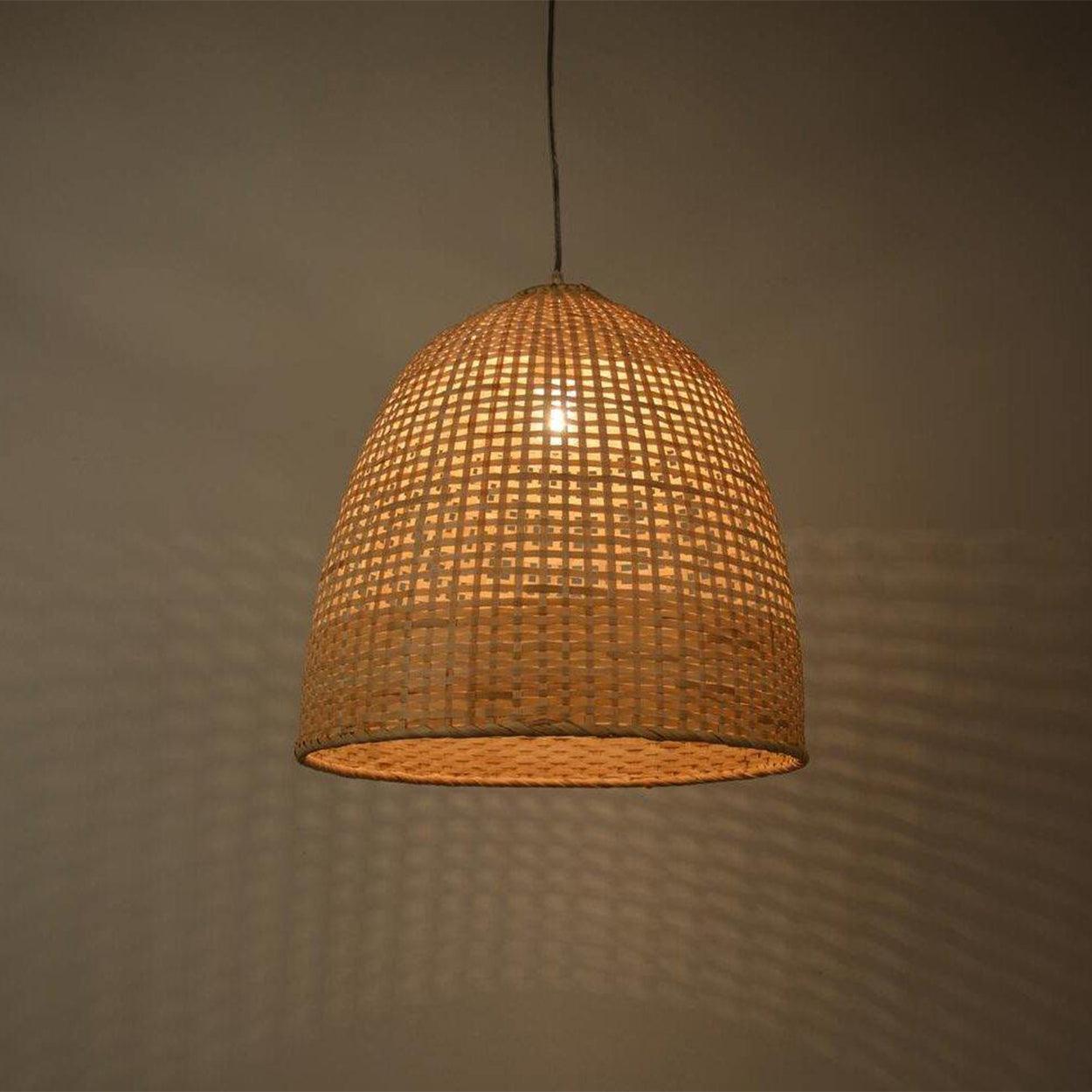 ANKUR CANE MESH EGG PENDANT LIGHT - Ankur Lighting