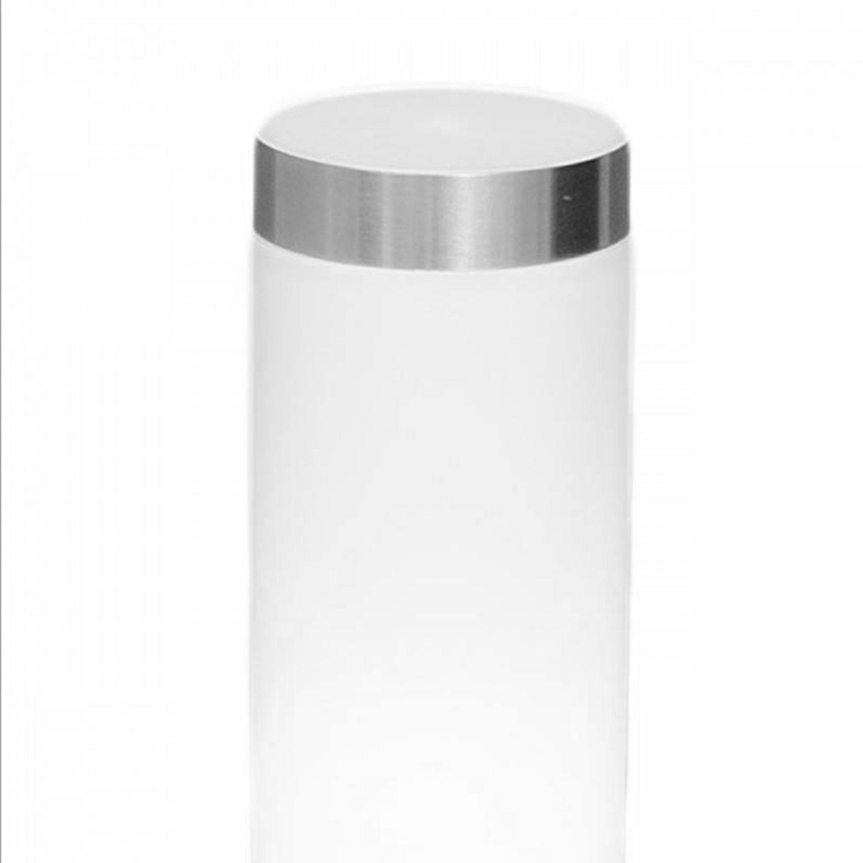 ANKUR CILINDRO CHROME OUTDOOR BOLLARD LIGHT - Ankur Lighting