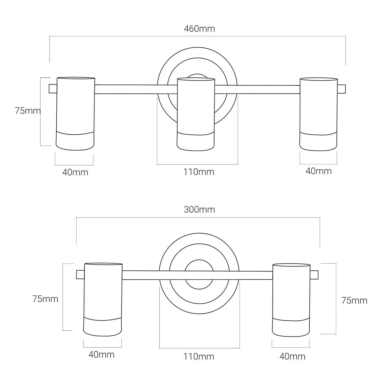 ANKUR CILINDRO LED MIRROR PICTURE WALL LIGHT - Ankur Lighting