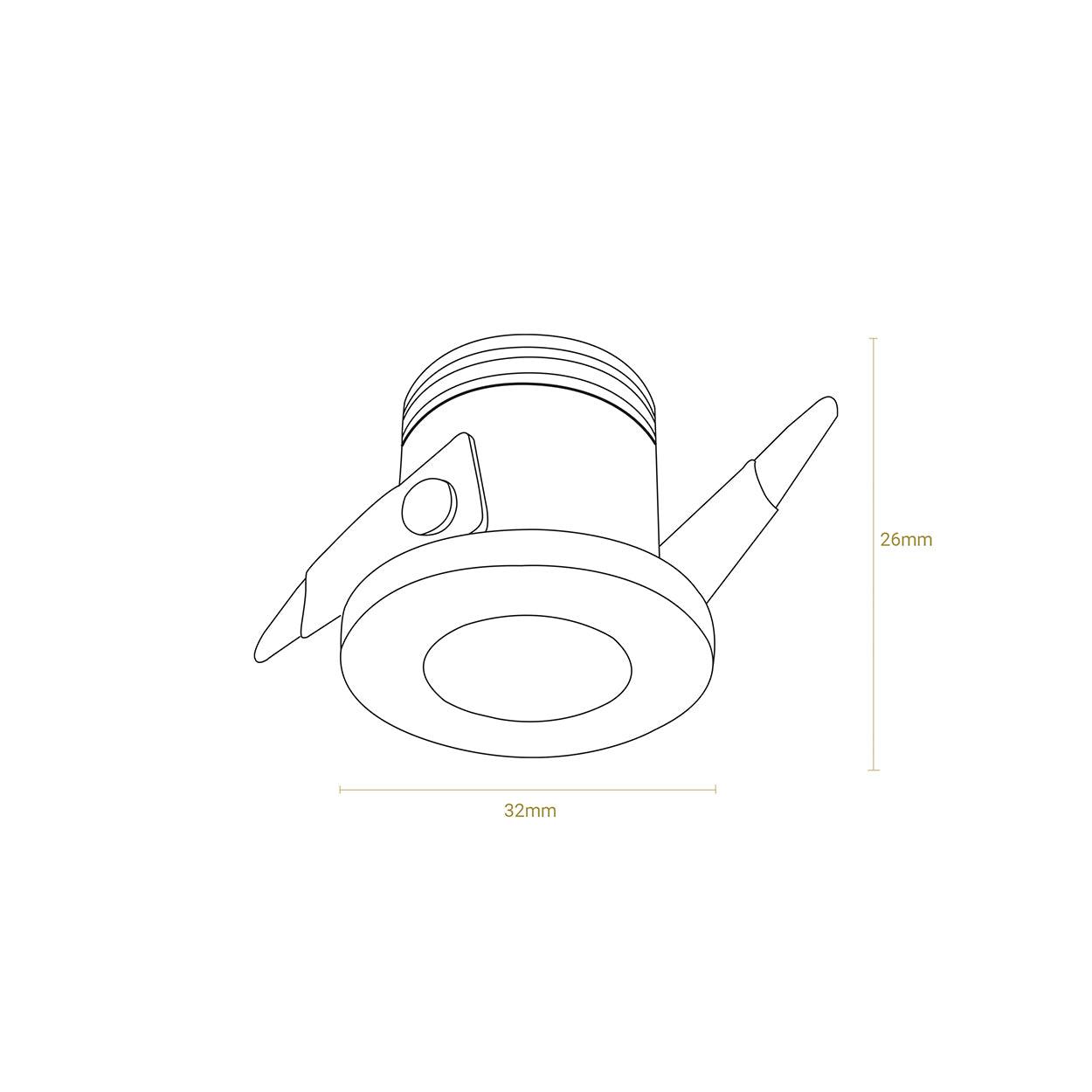 ANKUR COMO ROUND RECESSED DOWNLIGHT - Ankur Lighting