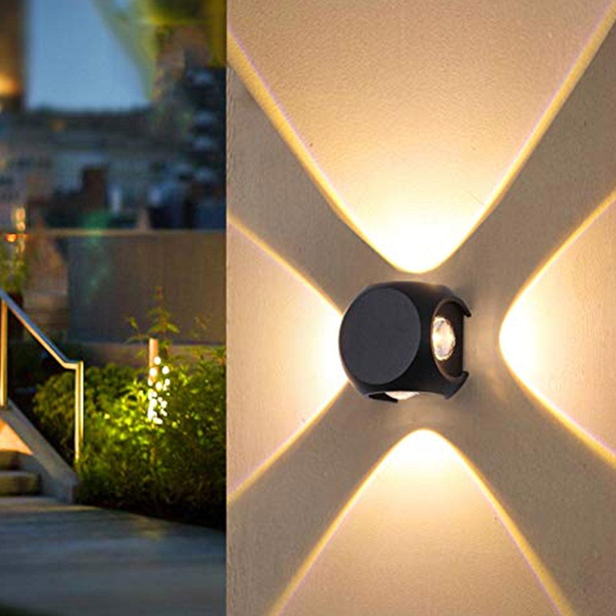 ANKUR COMPATTA CUBO OUTDOOR LED WALL LIGHT - Ankur Lighting
