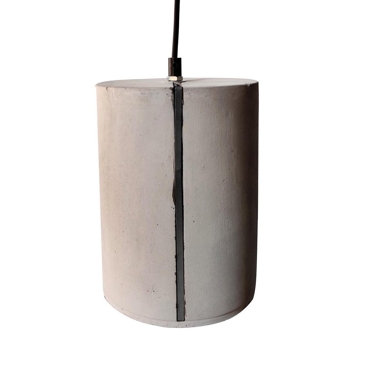 ANKUR CONCRETE CYLINDRICAL HANGING LIGHT - Ankur Lighting