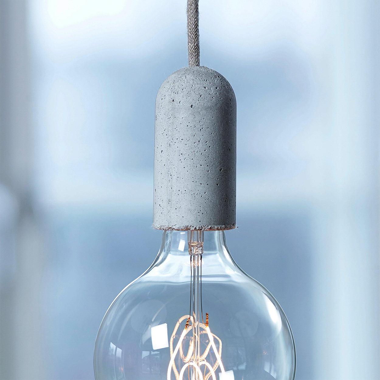 ANKUR CONCRETE LAMP HOLDER PENDANT LIGHT - Ankur Lighting
