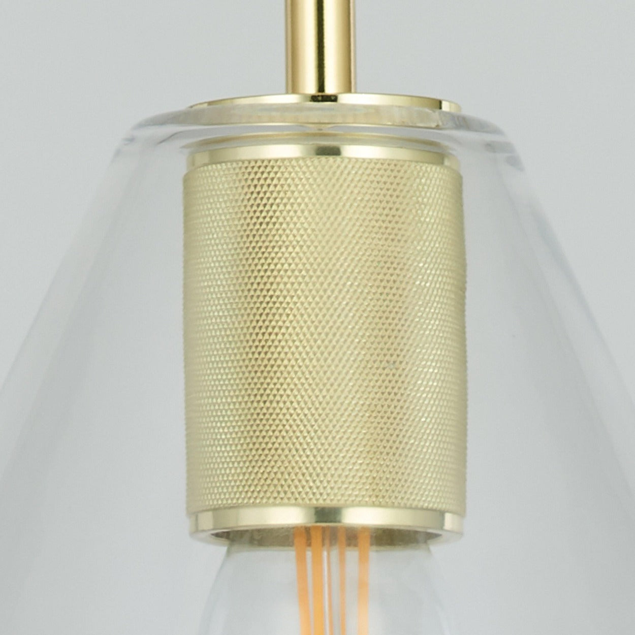 ANKUR CONE GLASS PENDANT - Ankur Lighting
