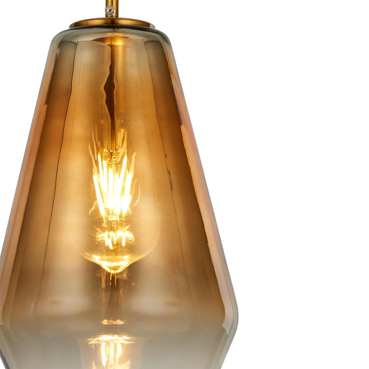 ANKUR CORA GOLDEN GRADIENT TYPE A HANGING LIGHT - Ankur Lighting