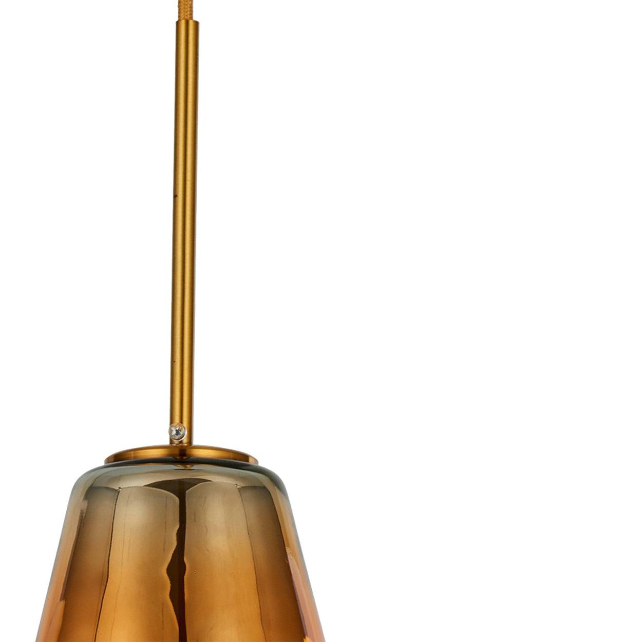ANKUR CORA GOLDEN GRADIENT TYPE A HANGING LIGHT - Ankur Lighting
