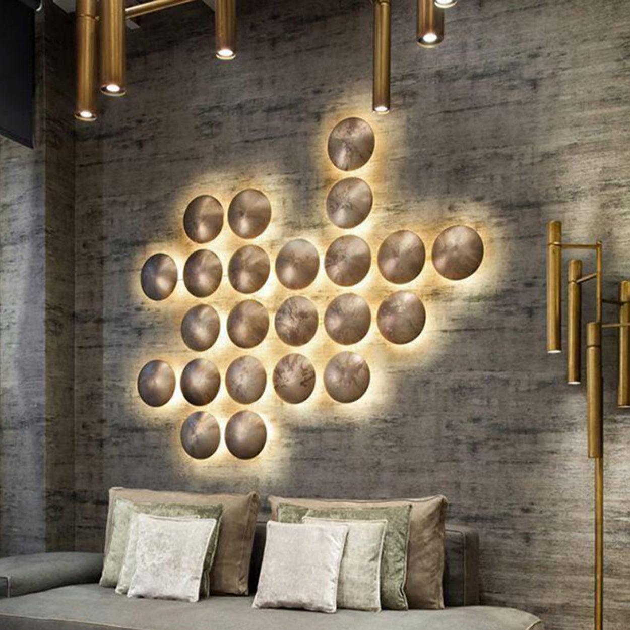 ANKUR DESIRE ROUND LED WALL LIGHT - Ankur Lighting