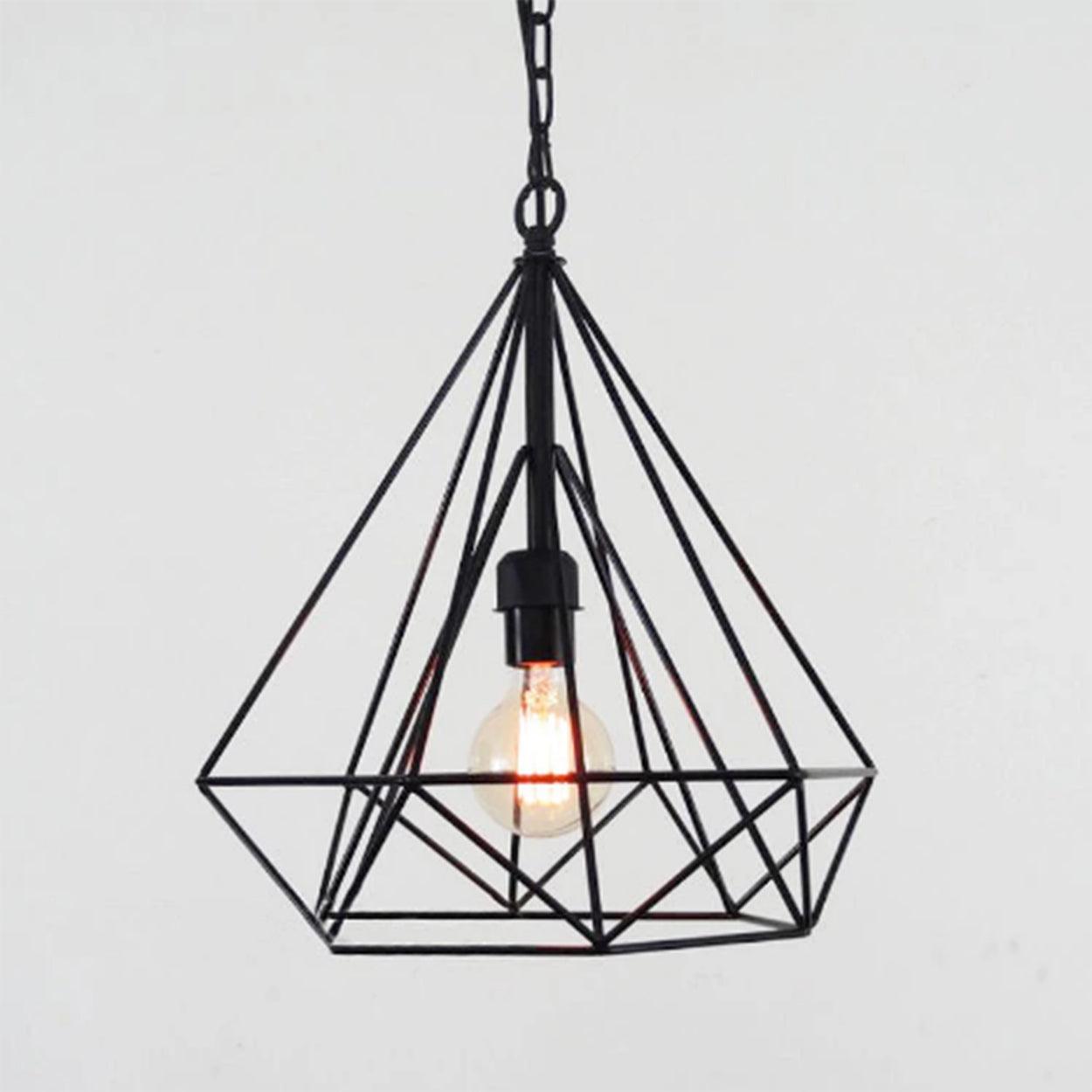 ANKUR DIAMOND CAGE HANGING LIGHT - Ankur Lighting