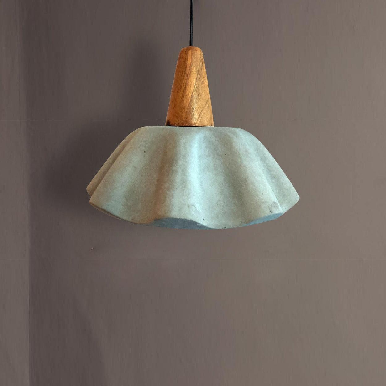 ANKUR FLOWER CONCRETE HANGING - Ankur Lighting