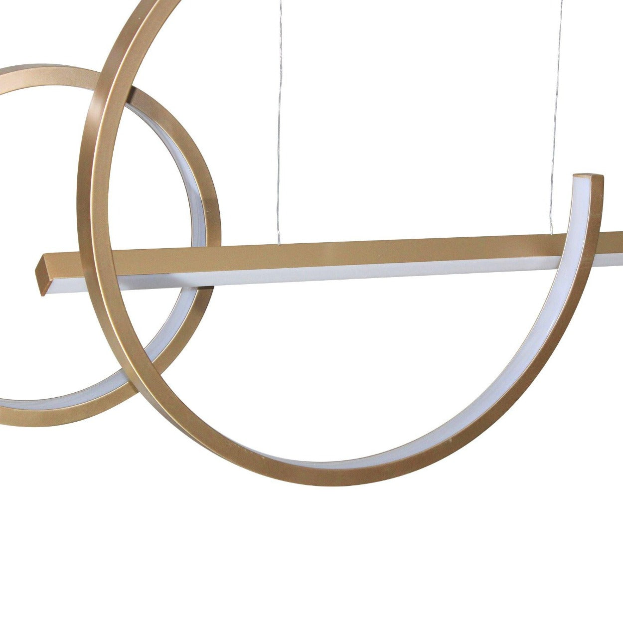 ANKUR GEOM ABSTRACT MODERN CONTEMORARY LED CHANDELIER - Ankur Lighting