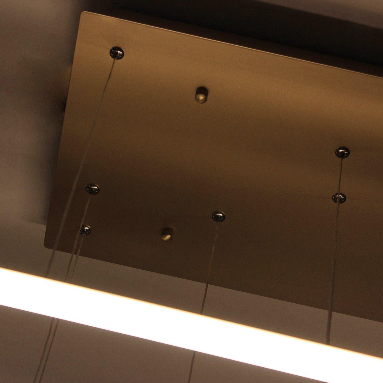 ANKUR GEOM ABSTRACT MODERN CONTEMORARY LED CHANDELIER - Ankur Lighting