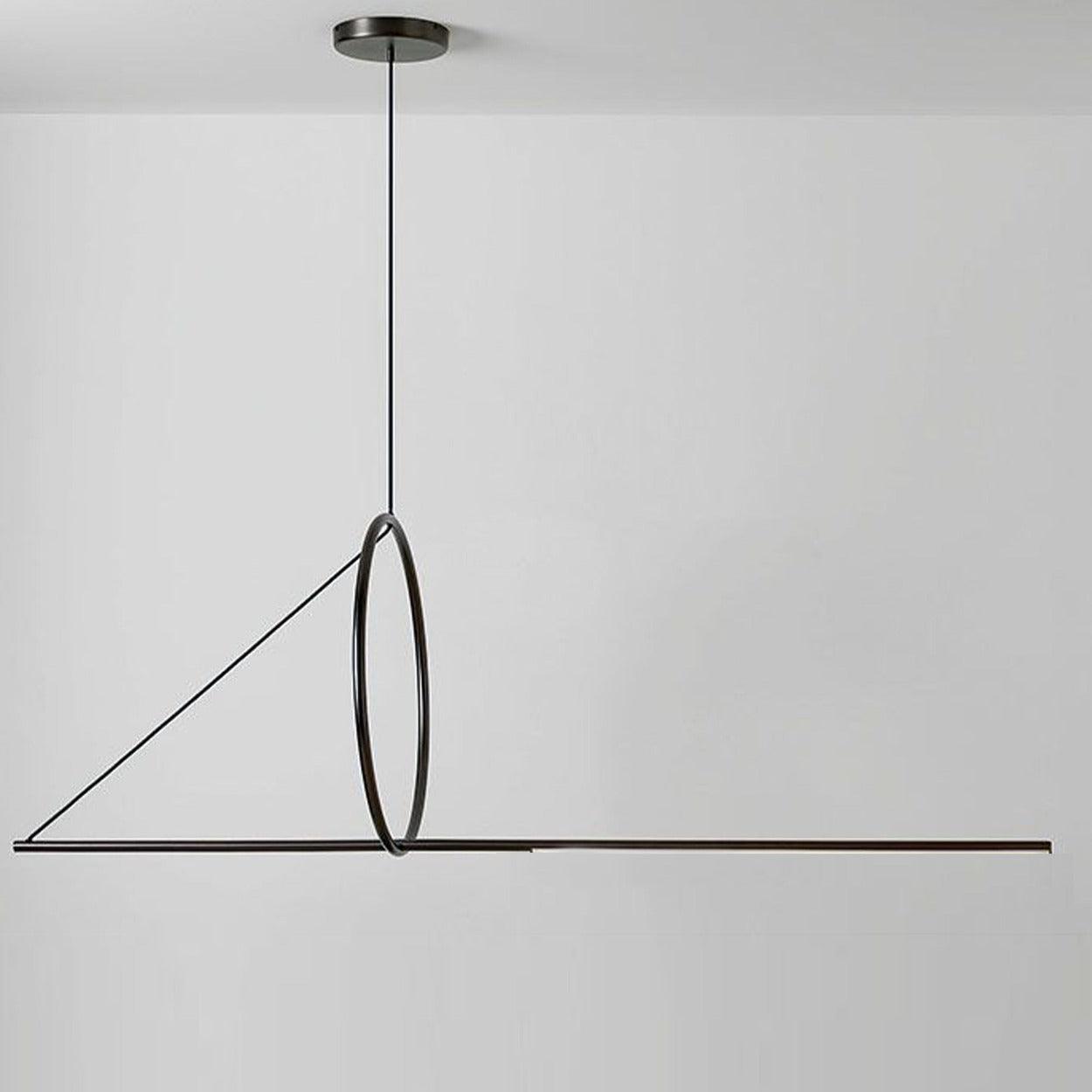 ANKUR GEOM CONTEMPORARY LINEAR PENDANT LIGHT - Ankur Lighting